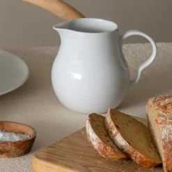 PORSGRUNDS PORSELÆNSFABRIK Porsgrunds Porselænsfabrik Bølge Hvitt Sausemugge 30 cl New