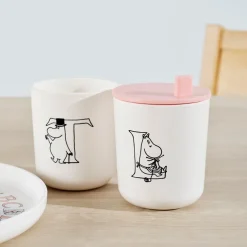 RIG-TIG Moomin ABC Drikketut til Kopp Rosa Outlet