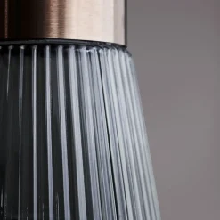 ROSENDAHL Grand Cru Vannkaraffel m/Riller 1L Grå Online