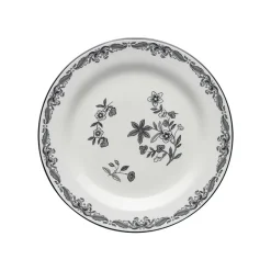 RÖRSTRAND Rørstrand Ostindia Svart Tallerken 21cm Clearance