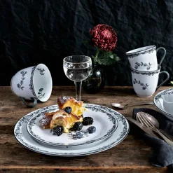 RÖRSTRAND Rørstrand Ostindia Svart Tallerken 27cm Sale