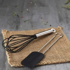 RØSLE Rösle Slikkepot 26cm Rustfritt Stål Sort New