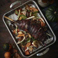 SCANPAN Impact Langpanne med Rist 5L Online