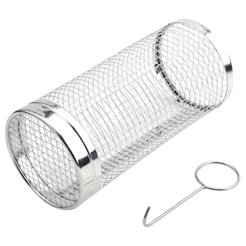 SEASONS BBQ Grillkurv Rustfritt Stål 9,5 X 20.5cm Discount