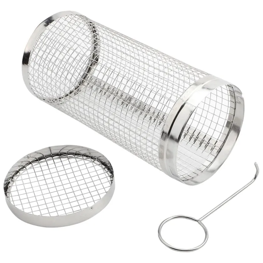 SEASONS BBQ Grillkurv Rustfritt Stål 9,5 X 20.5cm Discount