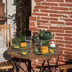 SEASONS BBQ Maisholder Rustfritt Stål m/Plasthåndtak 8pk Outlet