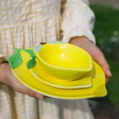 SEASONS Capri Collection Tallerken Sitron 22,5cm New