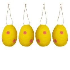 SEASONS Easter Collection Tovet Egg Ull 4x4cm 4pk Sale