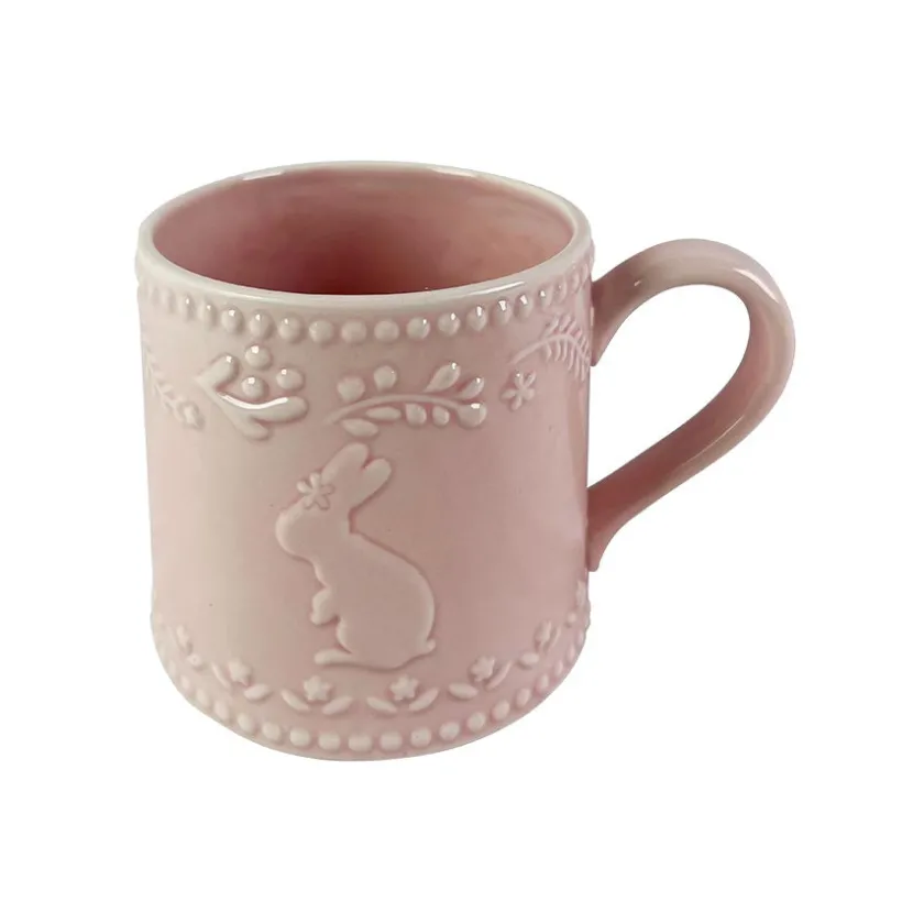 SEASONS Easter Collection Krus m/Hare 450ml Rosa Outlet