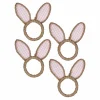 SEASONS Easter Collection Serviettring m/Kaninører 4pk Rosa Online