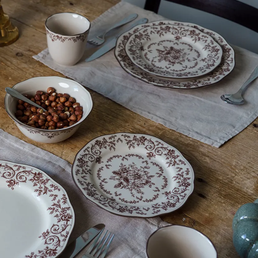 SEASONS Fall Collection Tallerken 21cm Burgunder Online