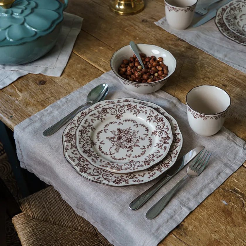 SEASONS Fall Collection Tallerken 21cm Burgunder Online