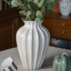 SEASONS Fall Collection Vase Keramikk 38cm Krem New