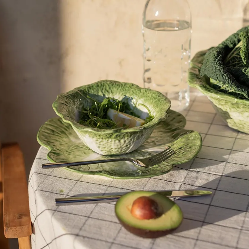 SEASONS Leaf Collection Tallerken 25cm Lys Grønn Outlet