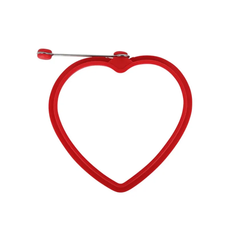 SEASONS Love Collection Hjerteform Egg/Pannekake 11cm Rød New