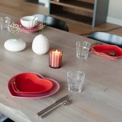 SEASONS Love Collection Hjerteformet Asjett 20cm Rød Clearance