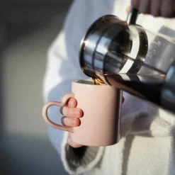 SEASONS Love Collection Krus m/ Hjertehank 35cl Rosa Best