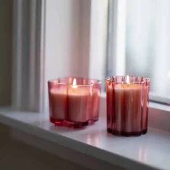 SEASONS Love Collection Stearinlys Blomst 7,5cm Rosa