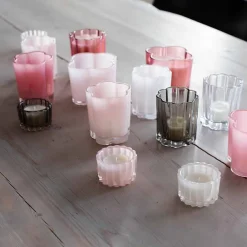 SEASONS Love Collection Telysholder Blomst 8x7cm Grå Online