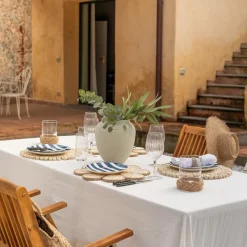 SEASONS Summer Collection Tallerken 26cm Blå Striper New