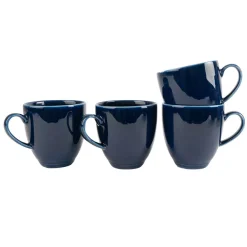 PORSGRUNDS PORSELÆNSFABRIK Sense Cobalt Krus 35cl 4pk Best