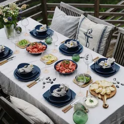 PORSGRUNDS PORSELÆNSFABRIK Sense Cobalt Tallerken 28cm 4pk Sale