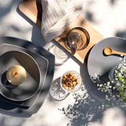 PORSGRUNDS PORSELÆNSFABRIK Sense Earth Tallerken 22cm 4pk New