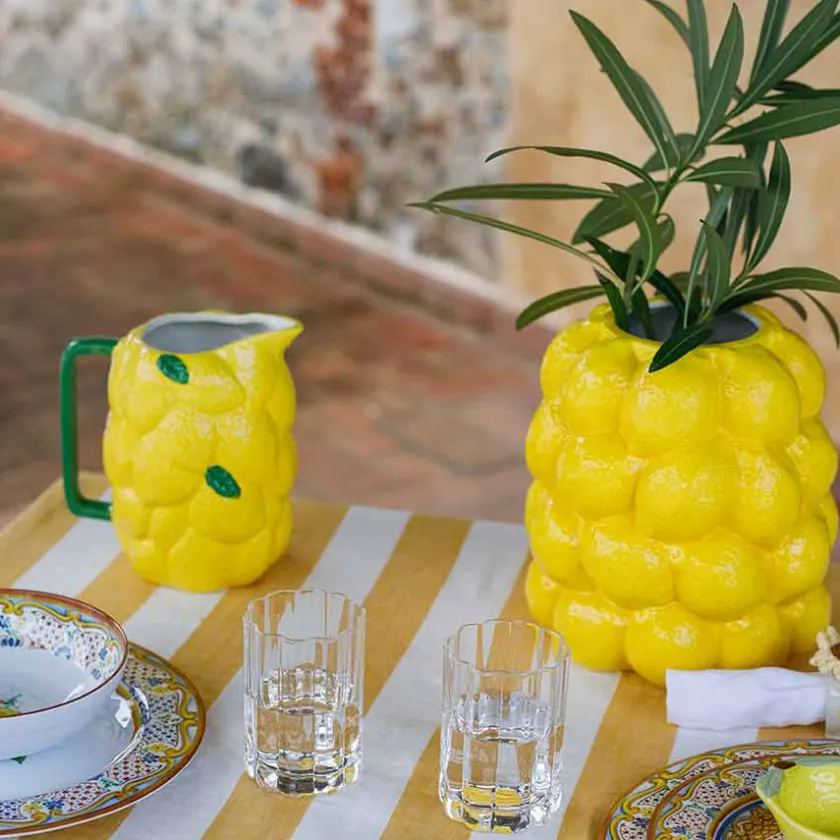 SEASONS Sitronvase fra Capri Collection Clearance