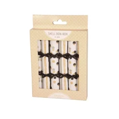 BØRSCOMPAGNIET AS Smell Bon-Bon Sort & Gull m/Glitter 6stk Hot