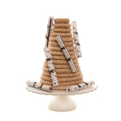 BØRSCOMPAGNIET AS Smell Bon-Bon Sort & Gull m/Glitter 6stk Hot