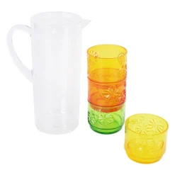 SEASONS Sommer Mugge 2L - Glass 4stk i plast Hot