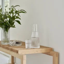 STELTON Pilastro Karaffel Med Glass 1L Hot