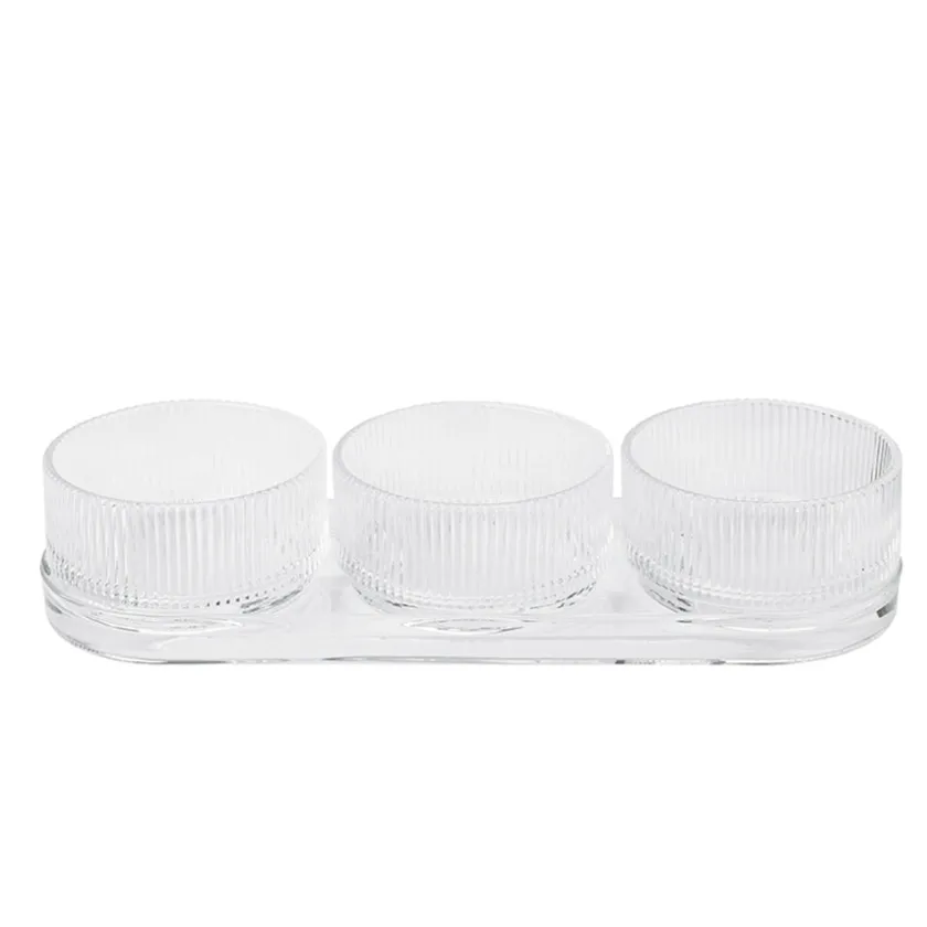 STELTON Pilastro Tapassett 3 skåler New