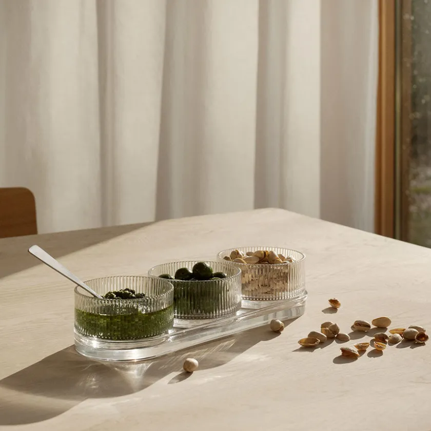 STELTON Pilastro Tapassett 3 skåler New