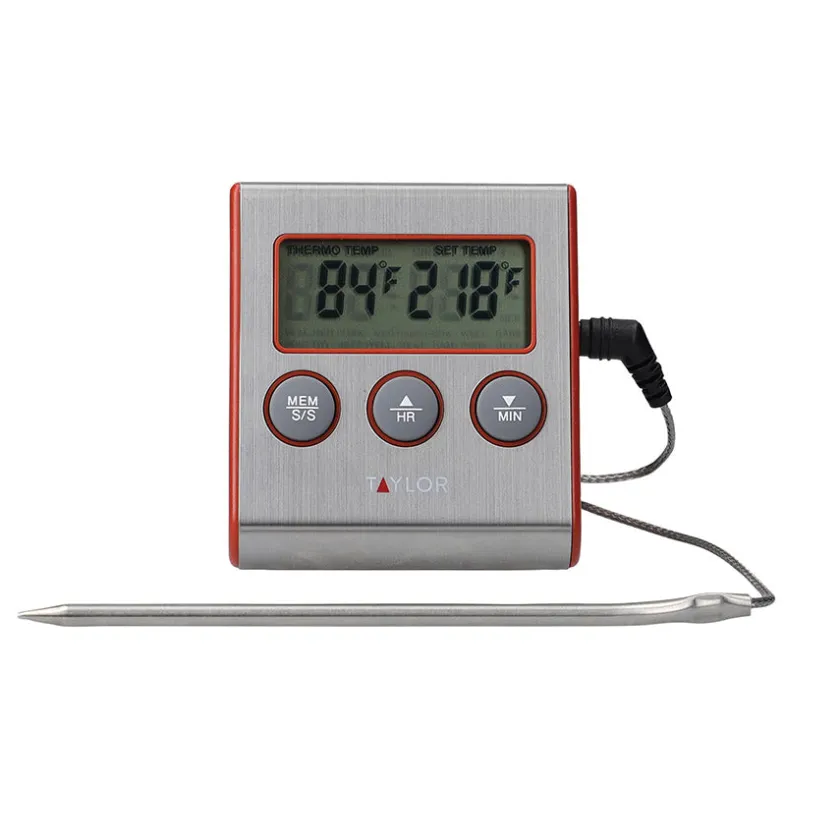 Lifetime Brands Europe ltd Taylor Digitalt Termometer m/Sonde Rustfritt Stål Discount