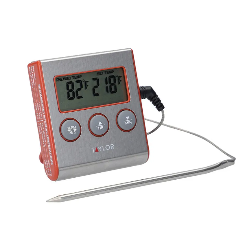 Lifetime Brands Europe ltd Taylor Digitalt Termometer m/Sonde Rustfritt Stål Discount