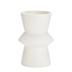 G.WURM Vase Keramikk 16cm Hvit Online