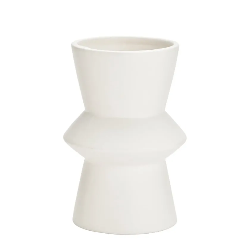 G.WURM Vase Keramikk 16cm Hvit Online