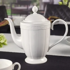 VILLEROY & BOCH White Pearl Kaffekanne 1,35L Hot