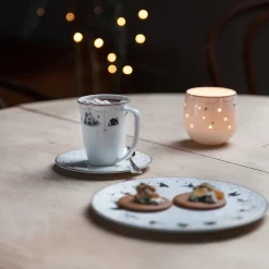 WIK & WALSØE Wik & Walsøe Julemorgen Girlander Skål Til Krus 30cl Hot