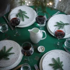 WIK & WALSØE Wik & Walsøe Julemorgen Girlander Tallerken 28cm 2pk Hot