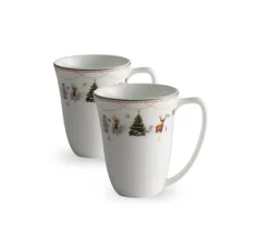 WIK & WALSØE Wik & Walsøe Julemorgen Story Krus 30cl 2pk Hot