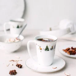 WIK & WALSØE Wik & Walsøe Julemorgen Story Kopp m/Skål 20cl Clearance