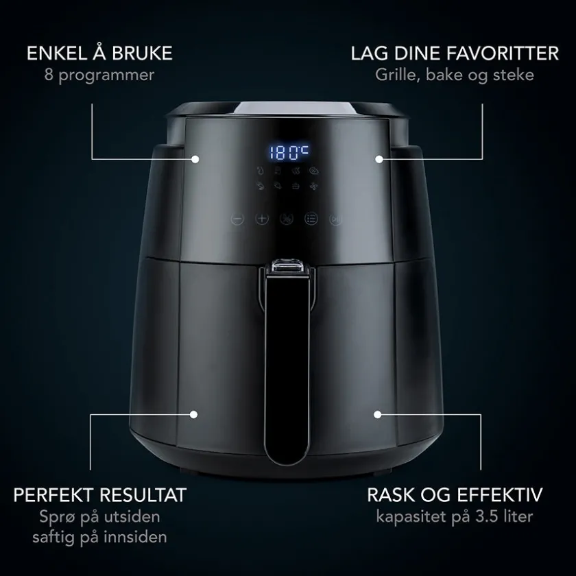 WILFA Air Fryer 1500W 3,5 Liter Best