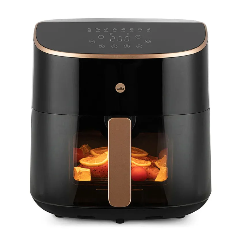 WILFA Airfryer Dualfry Split 8L Sort/Rosegull Discount