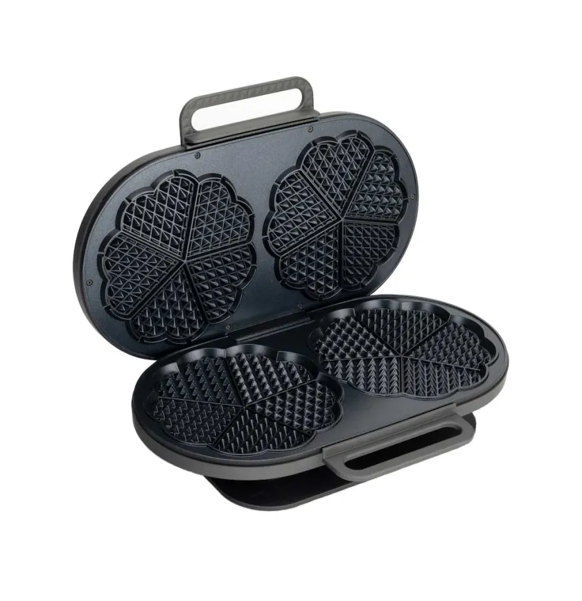 WILFA Joy Vaffeljern Dobbel WM5DB-200 Matt Sort 1500W Best