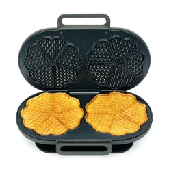 WILFA Joy Vaffeljern Dobbel WM5DB-200 Matt Sort 1500W Best