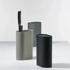 ZONE DENMARK Singles Knivblokk 17x9cm Black Discount